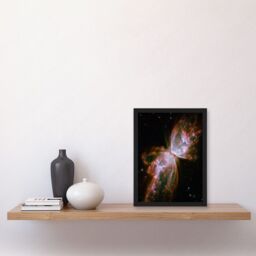 Artery8 Hubble Space Telescope Image Celestial Butterfly Emerges From Stellar Demise In Planetary Nebula NGC 6302 Red Glow Dying Star In Milky Way - thumbnail 2
