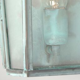 Netlighting Mansion House 1 Light Outdoor Wall Lantern Light Verdigris IP44 E27 in Green - thumbnail 4