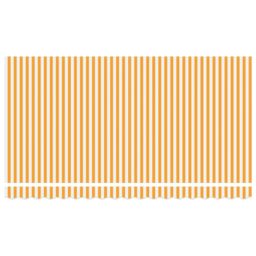 Berkfield Home Retractable Awning Manual Yellow & White 400x200 cm Fabric - thumbnail 6