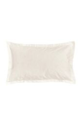 Murmur 'Meadow' Cotton Sateen Oxford Pillowcase in Ivory