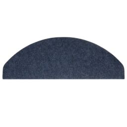 Berkfield Home Stair Mats Self-adhesive 15 pcs 65x22.5x3.5 cm Blue - Size: Medium - thumbnail 6