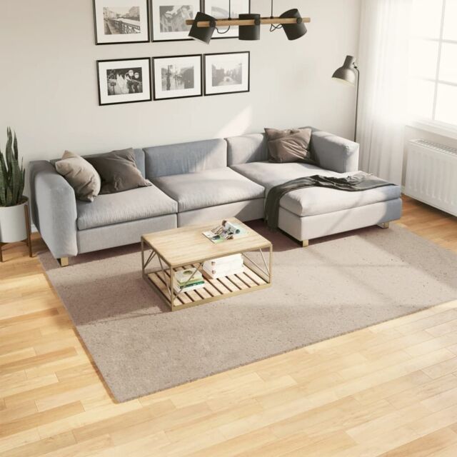 Berkfield Home Rug HUARTE Short Pile Soft & Washable Sand 200x280 cm in Brown - Size: Medium - image 1