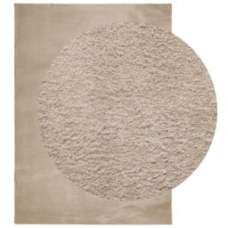 Berkfield Home Rug HUARTE Short Pile Soft & Washable Sand 200x280 cm in Brown - Size: Medium - thumbnail 3