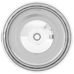 Berkfield Home Wash Basin 32.5x14 cm Ceramic Silver - thumbnail 5