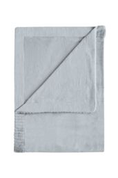 Catherine Lansfield 'Velvet & Faux Fur' Throw in Silver - Size: 150 cm x 200 cm - thumbnail 5