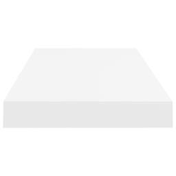 Berkfield Home Floating Wall Shelves 4 pcs White 60x23.5x3.8 cm MDF - thumbnail 6