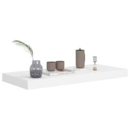 Berkfield Home Floating Wall Shelves 4 pcs White 60x23.5x3.8 cm MDF - thumbnail 3