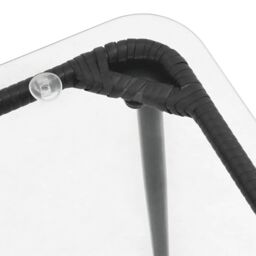 Berkfield Home Garden Table Black 80 x 40 x 45 cm Poly rattan - thumbnail 8