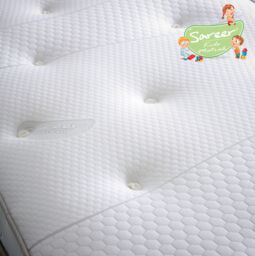 Sareer Furniture Limited Kids Aspire Pocket Memory Mattress in White - Size: Small Single - thumbnail 3