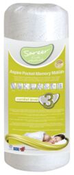 Sareer Furniture Limited Kids Aspire Pocket Memory Mattress in White - Size: Small Single - thumbnail 5