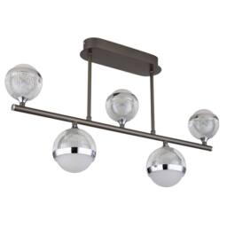 Netlighting Untsy Semi Ceiling Titanium 5x LED Dimmable 2700-6000K Remote in Grey - thumbnail 2
