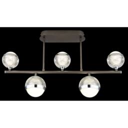 Netlighting Untsy Semi Ceiling Titanium 5x LED Dimmable 2700-6000K Remote in Grey - thumbnail 5