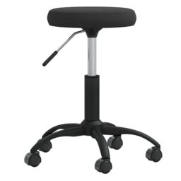 Berkfield Home Office Swivel Chair Black Velvet - thumbnail 2
