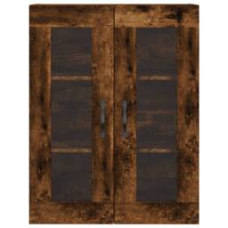 Berkfield Home Wall Mounted Cabinet Smoked Oak 69.5x34x90 cm Engineered Wood in Brown - thumbnail 7