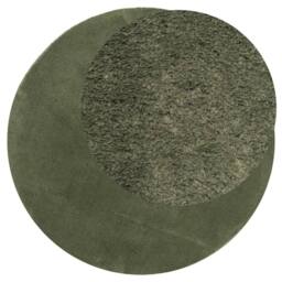 Berkfield Home Rug HUARTE Short Pile Soft & Washable Forest Green √ò 80 cm - Size: Medium - thumbnail 1