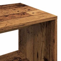 Berkfield Home Wardrobe Old Wood 80x40x110 cm Engineered Wood in Brown - Size: 80 x 40 x 110 cm - thumbnail 8