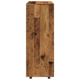 Berkfield Home Wardrobe Old Wood 80x40x110 cm Engineered Wood in Brown - Size: 80 x 40 x 110 cm - thumbnail 6