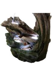 Teamson Home 82cm Forest Stream Style Outdoor Garden Fountain LED Lighting, Grey - thumbnail 8