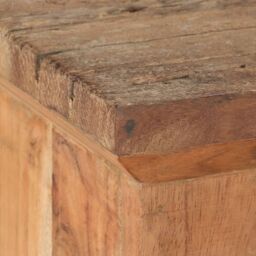 Berkfield Home TV Cabinet 120x30x40 cm Solid Acacia Wood & Reclaimed Wood in Brown - Size: 120 x 30 x 40 cm - thumbnail 6