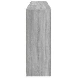 Berkfield Home Sideboard with LED Lights Grey Sonoma 181.5x37x100 cm - thumbnail 7