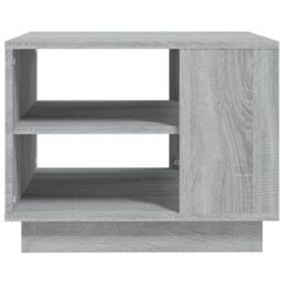 Berkfield Home Coffee Table Grey Sonoma 55x55x43 cm Engineered Wood - Size: 55 x 55 x 43 cm - thumbnail 5