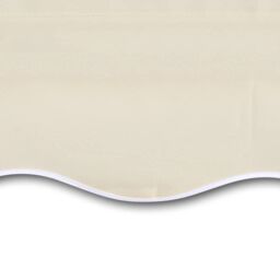 Berkfield Home Awning Top Sunshade Canvas Cream 6 x 3 m in Beige - thumbnail 4