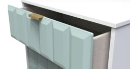 Ready Assembled 2 U Metro 3 Drawer Chest (Ready Assembled) in Duck Egg Blue - thumbnail 5