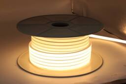 ENER-J 30m 24V Silicon Neon Flex LED Strip 10x10mm Warm White 210W - thumbnail 8