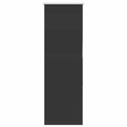 Berkfield Home Roller Blind Blackout Black 60x150 cm Fabric Width 55.7 cm Polyester - thumbnail 3