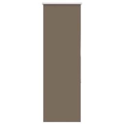 Berkfield Home Roller Blind Blackout Coffee 45x175 cm Fabric Width 40.7 cm Polyester in Brown - thumbnail 3
