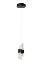 Lucide 'KLIGANDE' Non Dimmable Adjustable Indoor Stylish LED Pendant Light in Black