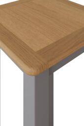 FWStyle Painted Grey Tall Side Table Ready Assembled - thumbnail 5