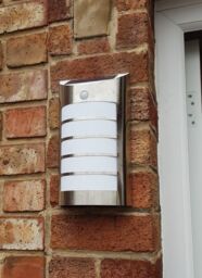 Marco Paul Solar Outdoor Security Light in Silver - thumbnail 3