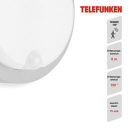 TELEFUNKEN Silver Sensor With Circuit Board LED Outdoor Light - thumbnail 4