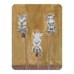 Benjamin Tate Design Wathches For The Stars Blanket in Natural - Size: 120 cm x 150 cm - thumbnail 1