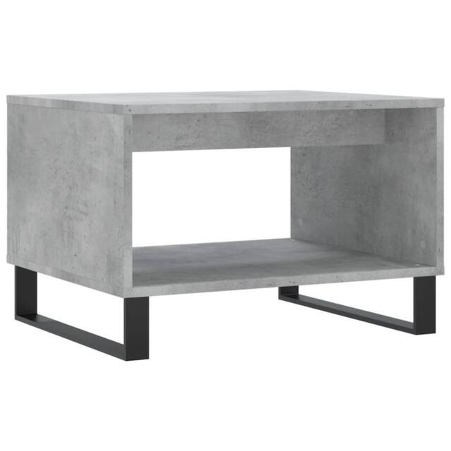 Berkfield Home Coffee Table Concrete Grey 60x50x40 cm Engineered Wood - Size: 60 x 50 x 40 cm - image 1