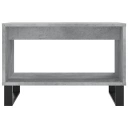Berkfield Home Coffee Table Concrete Grey 60x50x40 cm Engineered Wood - Size: 60 x 50 x 40 cm - thumbnail 4