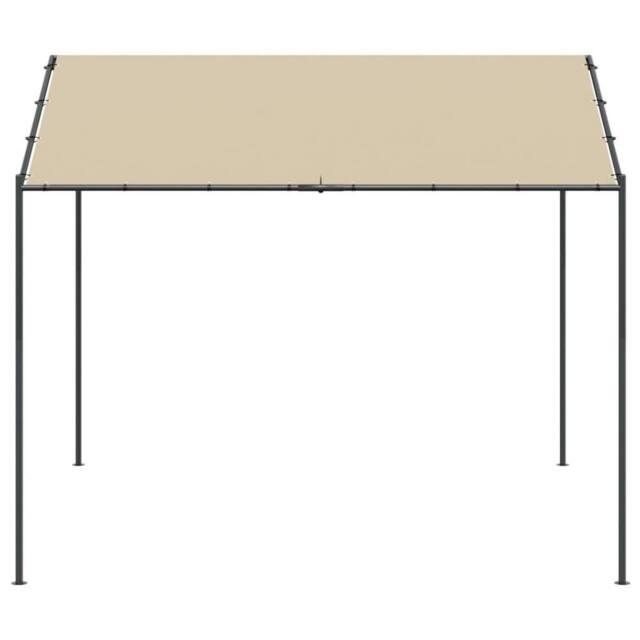 Berkfield Home Spacious Canopy Tent Beige 3x3 m Steel & Fabric - image 1