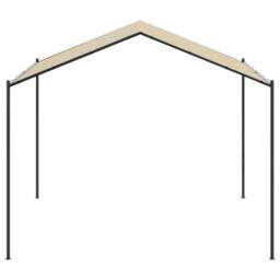 Berkfield Home Spacious Canopy Tent Beige 3x3 m Steel & Fabric - thumbnail 4