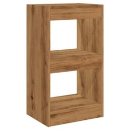 Berkfield Home Book Cabinet/Room Divider Artisan Oak 40x30x72 cm in Brown - Size: 40 x 30 x 72 cm - thumbnail 6
