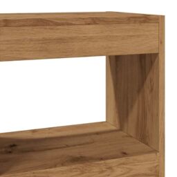 Berkfield Home Book Cabinet/Room Divider Artisan Oak 40x30x72 cm in Brown - Size: 40 x 30 x 72 cm - thumbnail 7