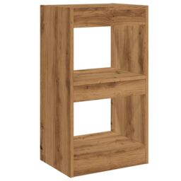 Berkfield Home Book Cabinet/Room Divider Artisan Oak 40x30x72 cm in Brown - Size: 40 x 30 x 72 cm - thumbnail 2