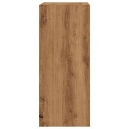 Berkfield Home Book Cabinet/Room Divider Artisan Oak 40x30x72 cm in Brown - Size: 40 x 30 x 72 cm - thumbnail 5