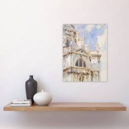 "Artery8 La Salute Church Venice Watercolour Sargent Wall Art Poster Print - Size: W18"" x H24""" - thumbnail 4