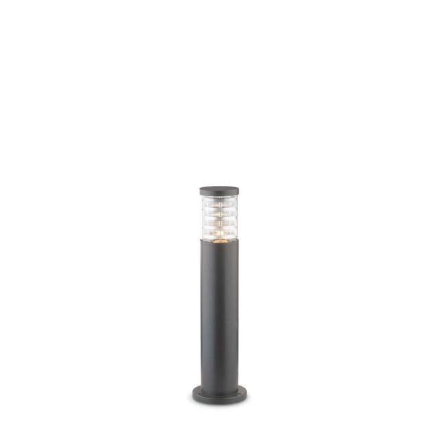 Netlighting Tronco 1 Light Outdoor Short Bollard Anthracite IP44 E27 in Black - image 1