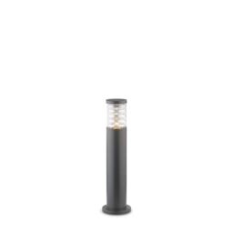 Netlighting Tronco 1 Light Outdoor Short Bollard Anthracite IP44 E27 in Black - thumbnail 1
