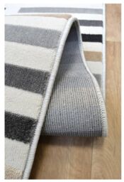 THE RUGS Abstract Collection Stripe Design Rug in Multicolour - R469A - Size: 80 cm x 150 cm - thumbnail 4