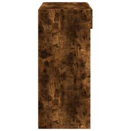 Berkfield Home Sideboard Smoked Oak 80x42.5x93 cm Engineered Wood in Brown - thumbnail 5