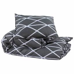 Berkfield Home Elegant Duvet Cover Set Grey 240x220 cm Cotton