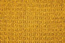 New Edge Blinds Waffle Collection Cotton Throw in Yellow - Size: 127 cm x 152 cm - thumbnail 2